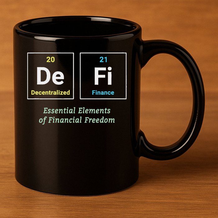 Decentralized Finance Decentralize Defi Blockchain Crypto 11oz C Handle Ceramic Mug