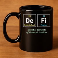 Decentralized Finance Decentralize Defi Blockchain Crypto 11oz C Handle Ceramic Mug