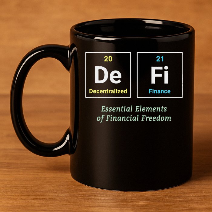 Decentralized Finance Decentralize Defi Blockchain Crypto 11oz C Handle Ceramic Mug