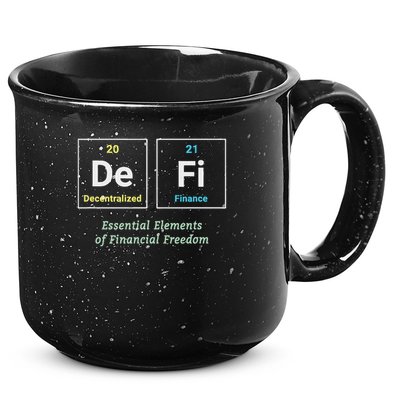 Decentralized Finance Decentralize Defi Blockchain Crypto 15oz Campfire Ceramic Mug