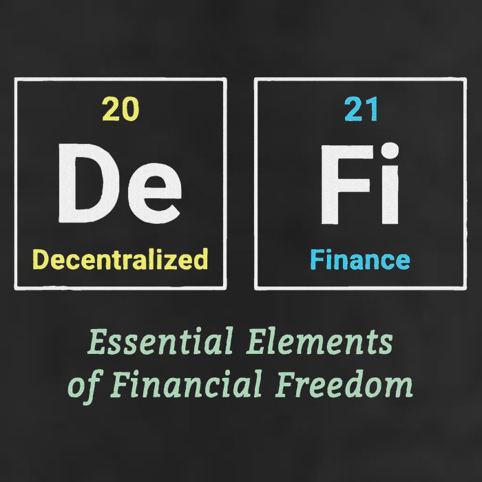 Decentralized Finance Decentralize Defi Blockchain Crypto Knit Cap Winter Beanie