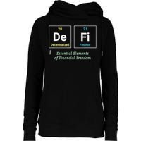 Decentralized Finance Decentralize Defi Blockchain Crypto Womens Funnel Neck Pullover Hood