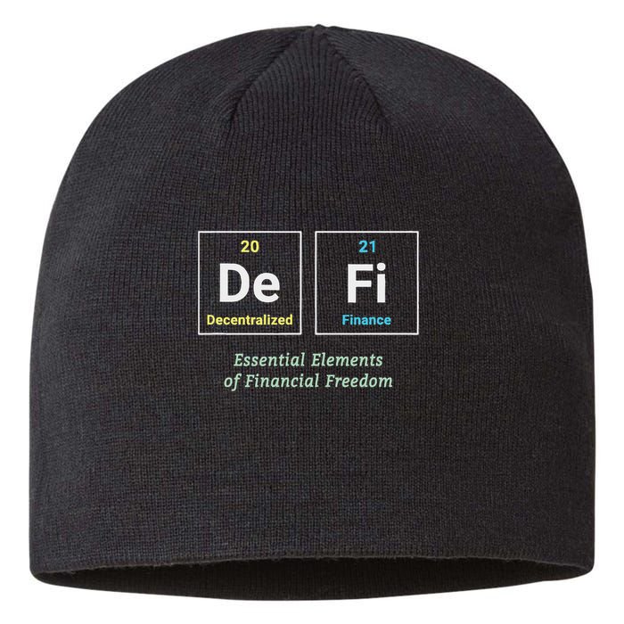 Decentralized Finance Decentralize Defi Blockchain Crypto Sustainable Beanie