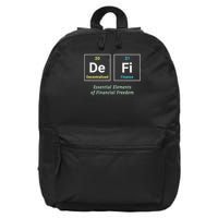Decentralized Finance Decentralize Defi Blockchain Crypto 16 in Basic Backpack