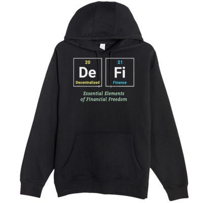 Decentralized Finance Decentralize Defi Blockchain Crypto Premium Pullover Hoodie