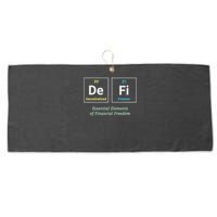 Decentralized Finance Decentralize Defi Blockchain Crypto Large Microfiber Waffle Golf Towel