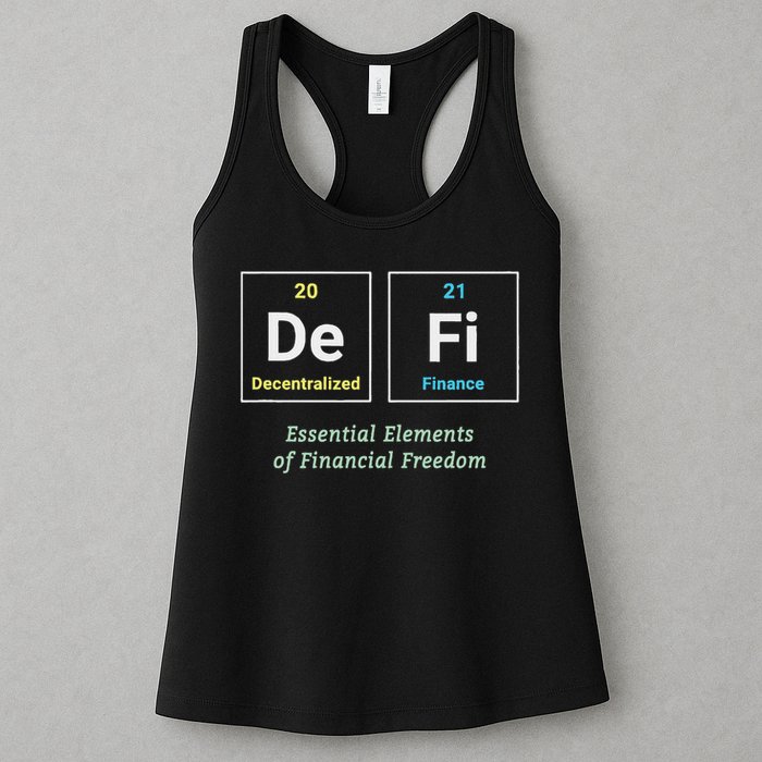 Decentralized Finance Decentralize Defi Blockchain Crypto Womens Tank Top