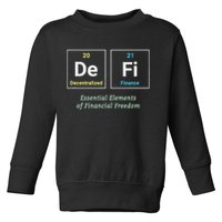 Decentralized Finance Decentralize Defi Blockchain Crypto Toddler Sweatshirt