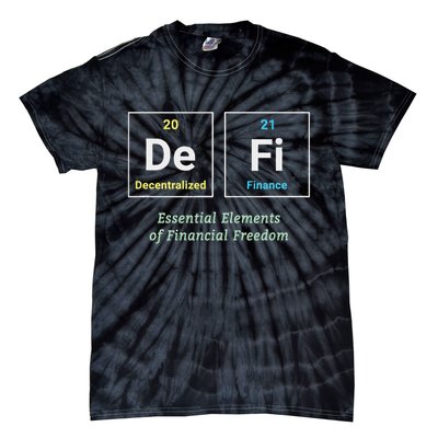 Decentralized Finance Decentralize Defi Blockchain Crypto Tie-Dye T-Shirt