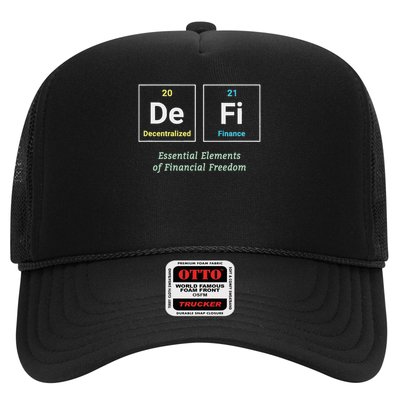 Decentralized Finance Decentralize Defi Blockchain Crypto Trucker Hat