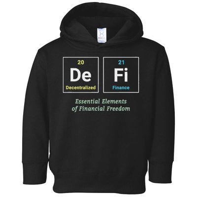 Decentralized Finance Decentralize Defi Blockchain Crypto Toddler Hoodie