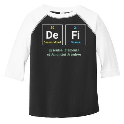 Decentralized Finance Decentralize Defi Blockchain Crypto Toddler Fine Jersey T-Shirt