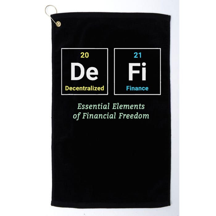 Decentralized Finance Decentralize Defi Blockchain Crypto Golf Towel