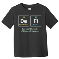 Decentralized Finance Decentralize Defi Blockchain Crypto Toddler T-Shirt