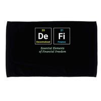 Decentralized Finance Decentralize Defi Blockchain Crypto Microfiber Hand Towel
