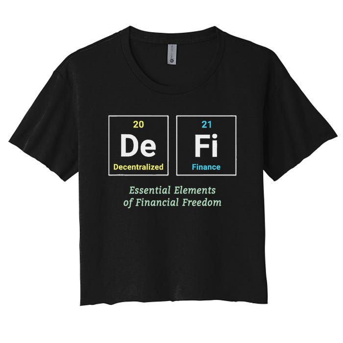 Decentralized Finance Decentralize Defi Blockchain Crypto Crop Top