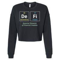 Decentralized Finance Decentralize Defi Blockchain Crypto Cropped Pullover Crew