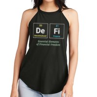 Decentralized Finance Decentralize Defi Blockchain Crypto Women's Perfect Tri Rocker Tank