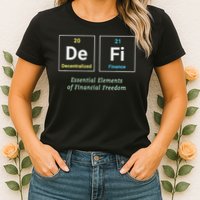 Decentralized Finance Decentralize Defi Blockchain Crypto Womens T-Shirt