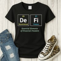 Decentralized Finance Decentralize Defi Blockchain Crypto Womens T-Shirt