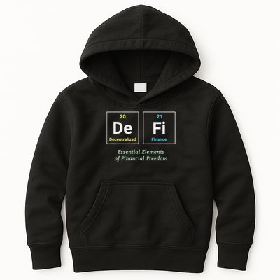 Decentralized Finance Decentralize Defi Blockchain Crypto Kids Hoodie