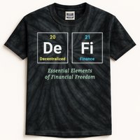 Decentralized Finance Decentralize Defi Blockchain Crypto Kids Tie-Dye T-Shirt