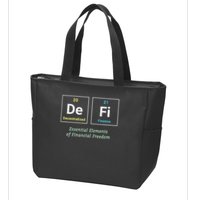 Decentralized Finance Decentralize Defi Blockchain Crypto Zip Tote Bag