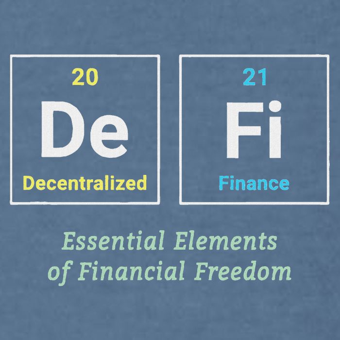 Decentralized Finance Decentralize Defi Blockchain Crypto Garment-Dyed Sweatshirt