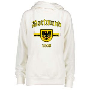 Dortmund Fan Design Ultra Gift 1909 Womens Funnel Neck Pullover Hood