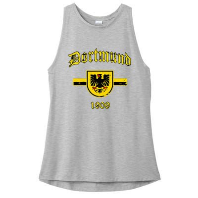 Dortmund Fan Design Ultra Gift 1909 Ladies PosiCharge Tri-Blend Wicking Tank