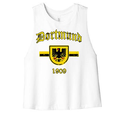 Dortmund Fan Design Ultra Gift 1909 Women's Racerback Cropped Tank