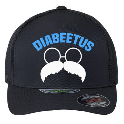 Diabeetus Funny Diabetes Awareness Diabetic Beard Flexfit Unipanel Trucker Cap