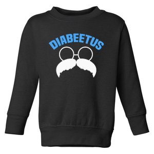 Diabeetus Funny Diabetes Awareness Diabetic Beard Toddler Sweatshirt