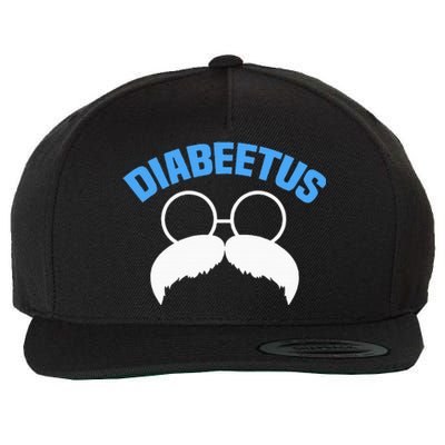 Diabeetus Funny Diabetes Awareness Diabetic Beard Wool Snapback Cap