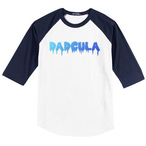 Dadcula Funny Dad Halloween Parent Couple Partner Matching Gift Baseball Sleeve Shirt