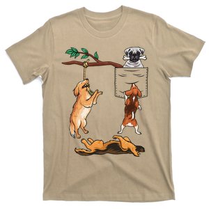 Dog, Funny Dog Tee, Dogs In Pocket, Dog Lover T-Shirt