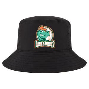 Dadasaurus Funny Design For Fathers Day With Baseball Gift Cool Comfort Performance Bucket Hat