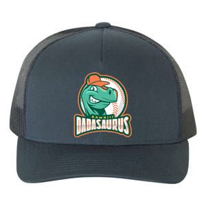 Dadasaurus Funny Design For Fathers Day With Baseball Gift Yupoong Adult 5-Panel Trucker Hat