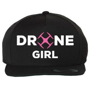 Drone Funny Drone Pilot Flying Drones Cute Gift Wool Snapback Cap