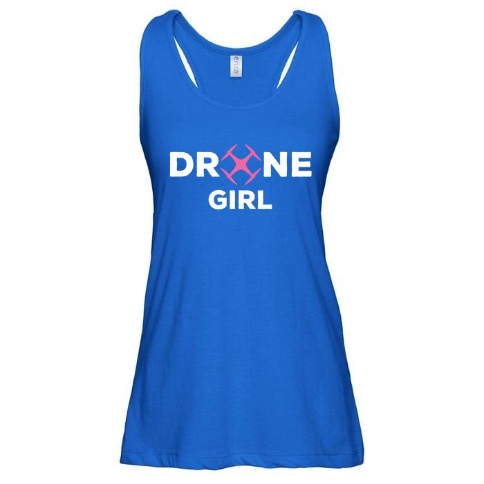 Drone Funny Drone Pilot Flying Drones Cute Gift Ladies Essential Flowy Tank