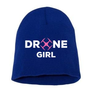 Drone Funny Drone Pilot Flying Drones Cute Gift Short Acrylic Beanie