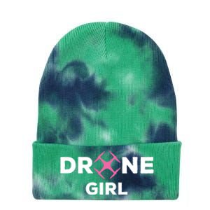 Drone Funny Drone Pilot Flying Drones Cute Gift Tie Dye 12in Knit Beanie