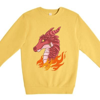 Dragon Fire Premium Crewneck Sweatshirt