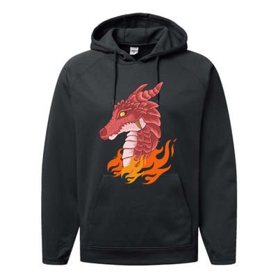 Dragon Fire Performance Fleece Hoodie