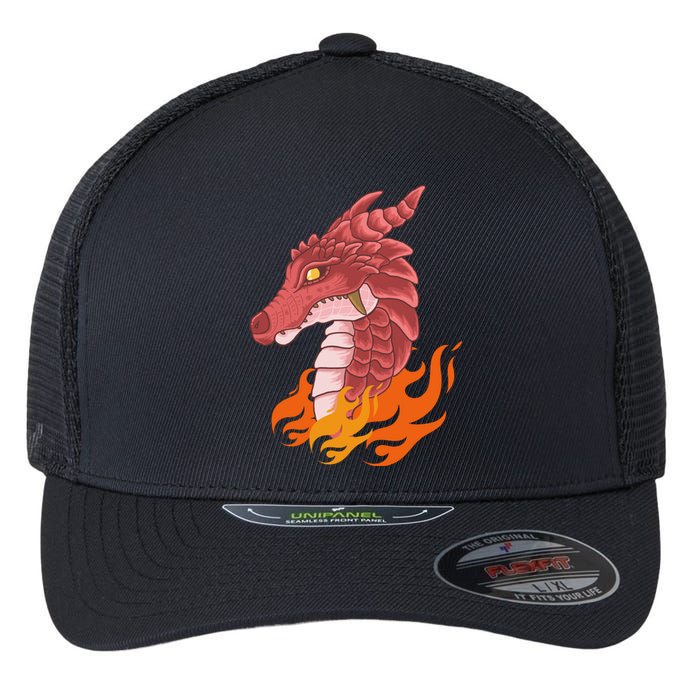 Dragon Fire Flexfit Unipanel Trucker Cap