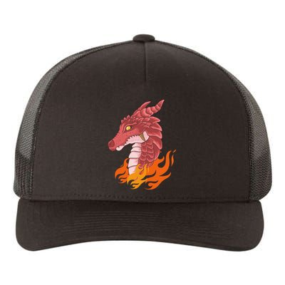 Dragon Fire Yupoong Adult 5-Panel Trucker Hat