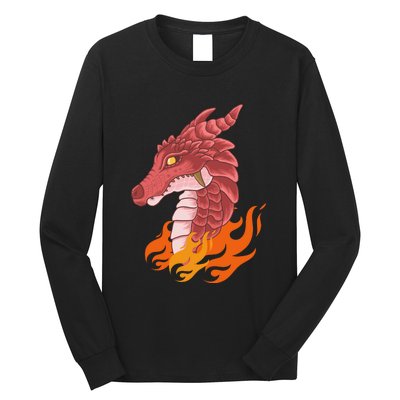 Dragon Fire Long Sleeve Shirt