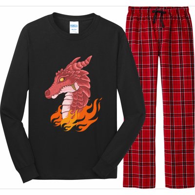 Dragon Fire Long Sleeve Pajama Set