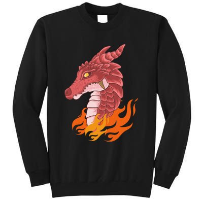 Dragon Fire Tall Sweatshirt