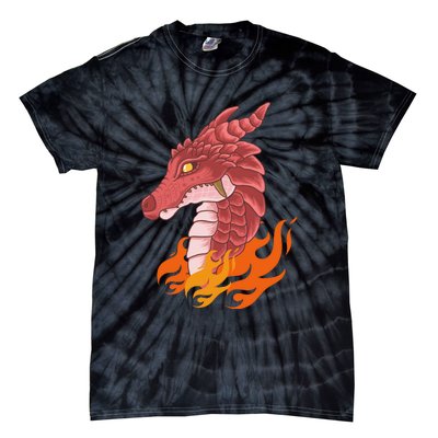 Dragon Fire Tie-Dye T-Shirt